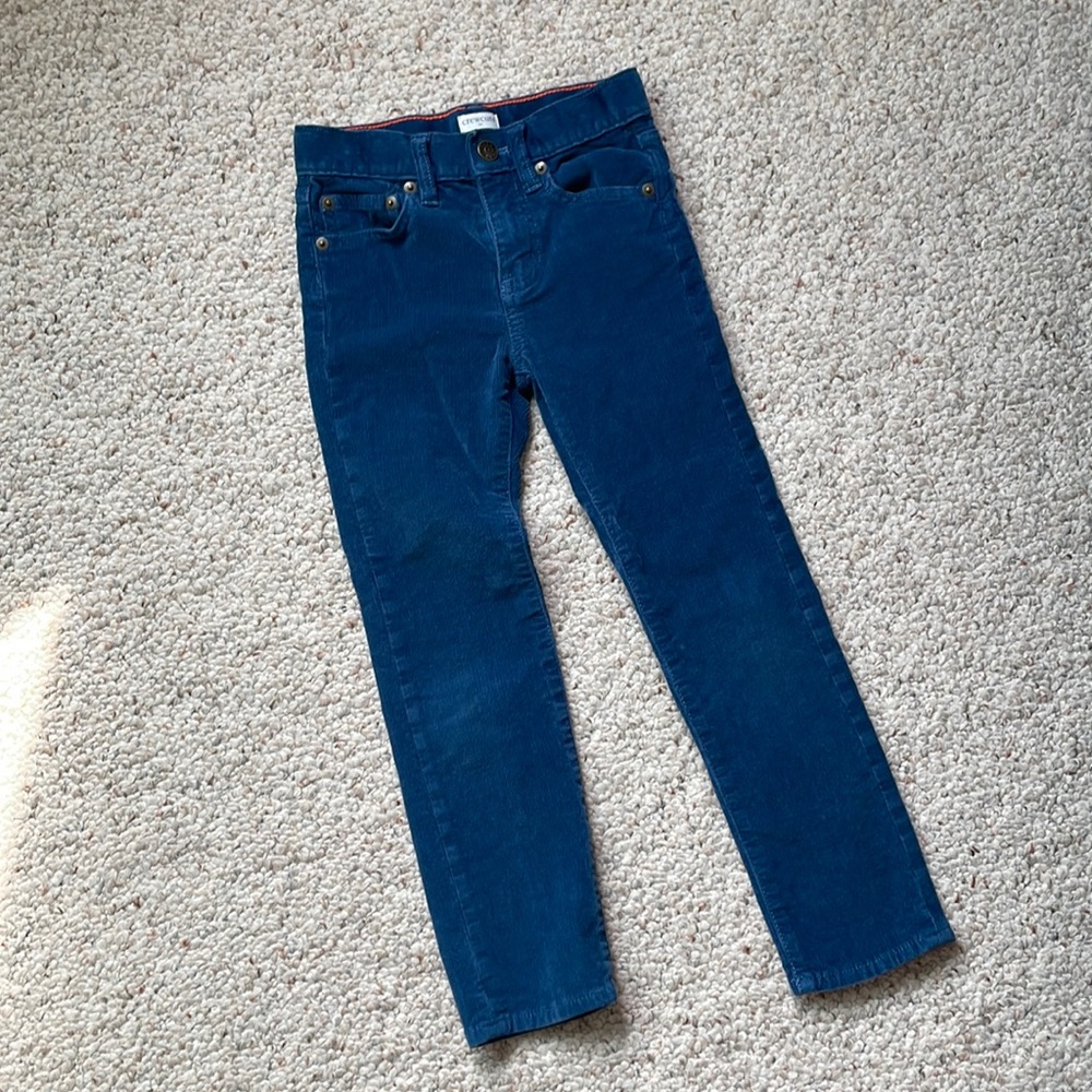 CrewCuts - Skinny Cords - Teal/Blue